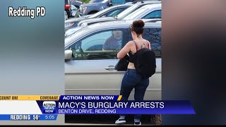 2 Macy’s burglary suspects arrested at Redding apartment