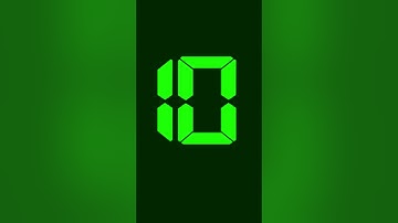 10 Seconds Digital Countdown Timer No Copyright. #shorts #tiktok #timer #countdown #nocopyright #tik