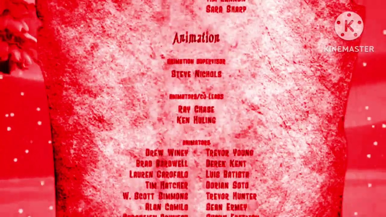 (Fake) Ice Age A Mammoth Christmas Lost Director's Cut Credits My Version