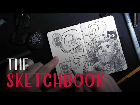 The Sketchbook #2 (normal speed, no sound, no music)