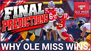 Why Ole Miss Beats Texas | Kewan Lacy, Keys, Vegas & Score Prediction