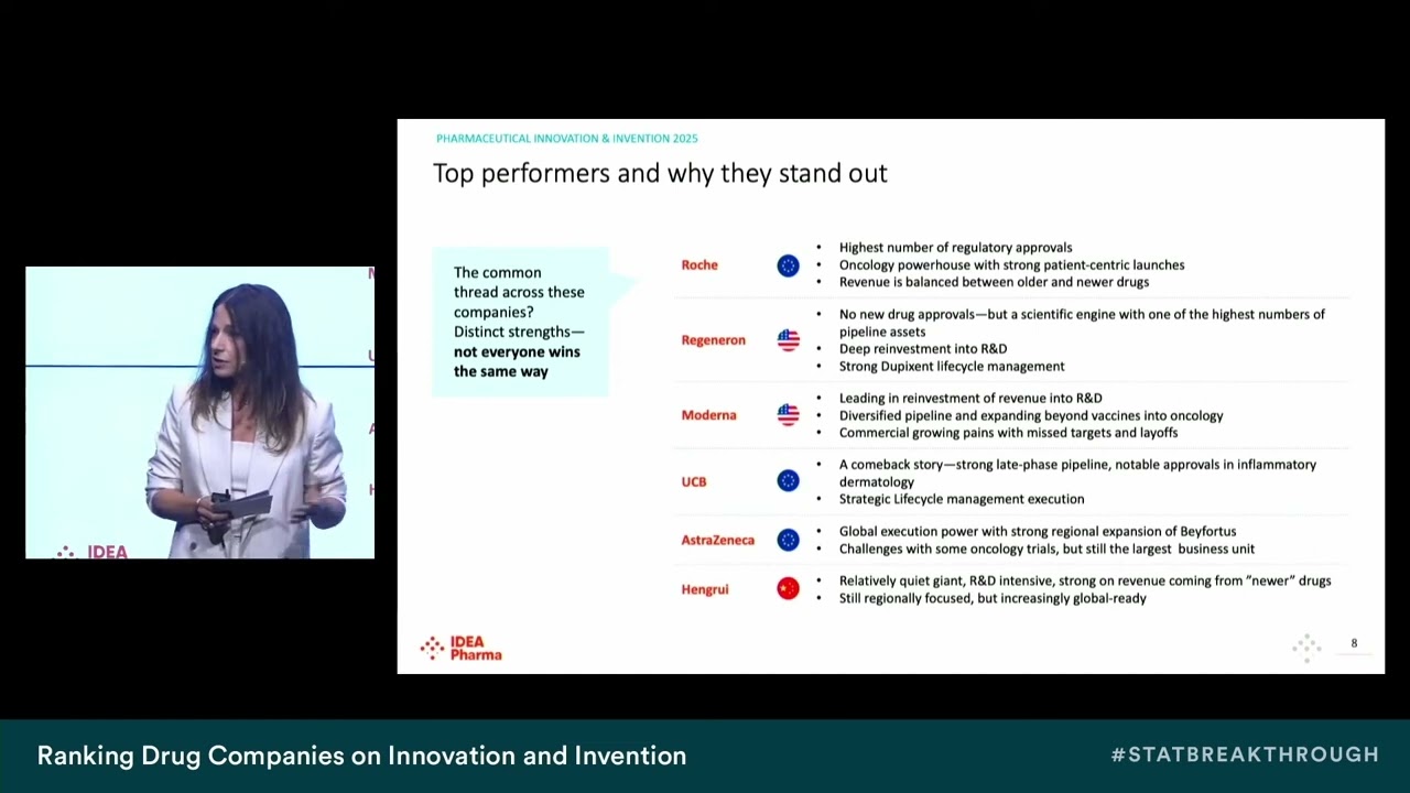 Jacqui Poot COO at IDEA Pharma presents the 2025 Pharmaceutical Innovation and Invention Index.