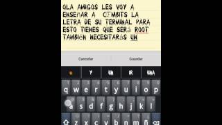 Como cambiar el tipo de letra a android (root) screenshot 1