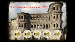 2 euro germany 2017 # Rhineland Palatinate ‘Federal States’ Bundesländer series # commemorative coin
