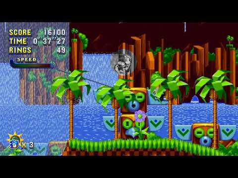 Sonic Mania PC - The Colorless Shield - YouTube