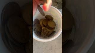 Coins in the Cup #chuckecheese #tokens