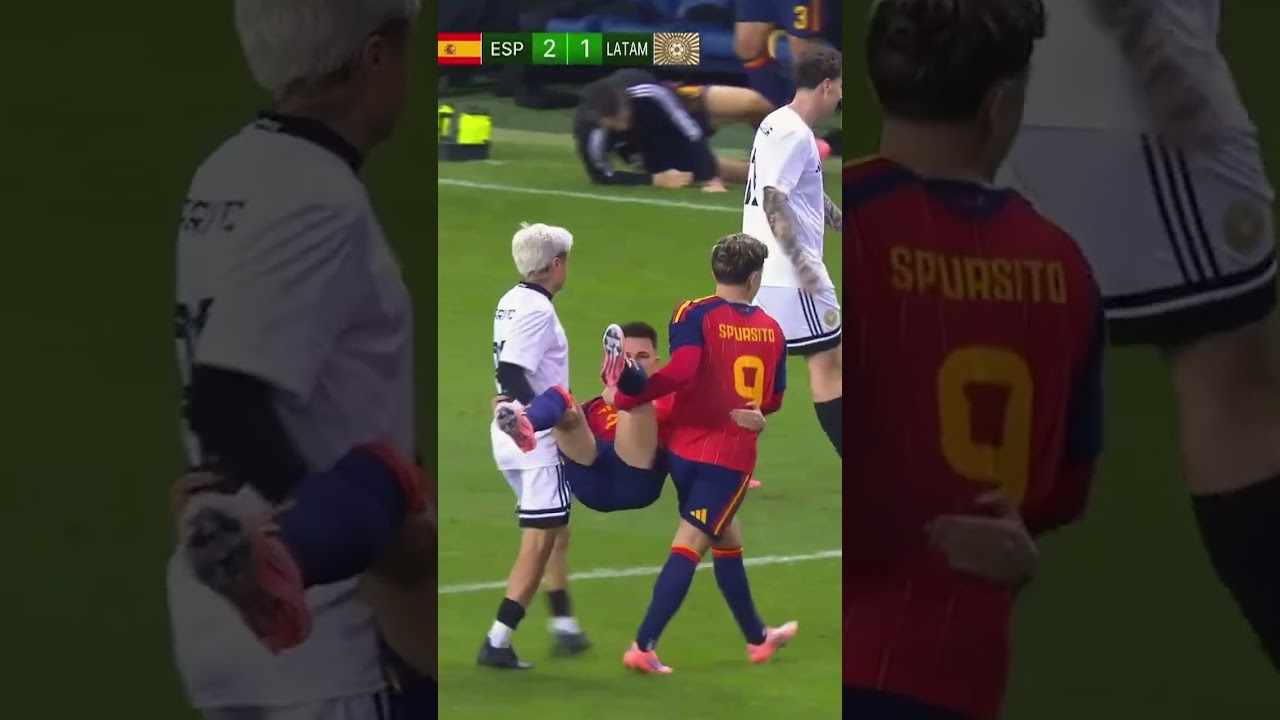 MI PARTIDO VS ESPAÑA 😂⚽