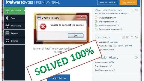 Malwarebytes - Unable to Connect the Service || Fixed 100% by Digital Tech Nepal