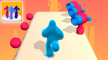 Blob Runner 3D - All levels gameplay Walkthrough. (IOS, Android) | Levels 1-5