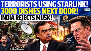 TERRORISTS USING STARLINK? | India Rejects Musk's 'Oligarch' Claim, Flags Security Threat | Kinjal