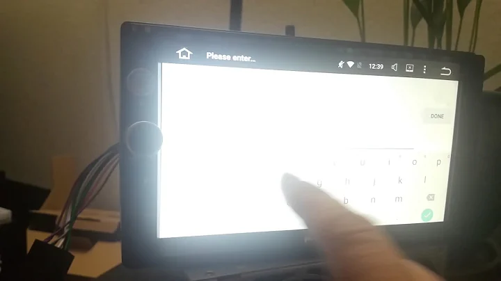 Pumpkin android car stereo logo set up