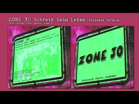 Schreib Dein Leben (Extended Version) - Zone 30 - Maxi (2000) 2 von 2 (Nur Audio)
