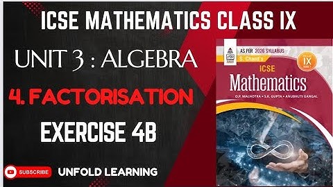 ICSE Class 9 || S Chand