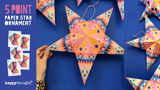 Mexican Paper Star Decorations | Shelly Lighting
