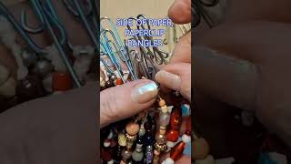 SIDE OF YOUR PAPER, PAPERCLIP DANGLES #Jewelerymaking #smallbussinessowner