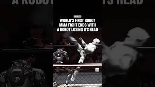 Worlds First Robot MMA Fight Ends With a Robot Losing Its Head