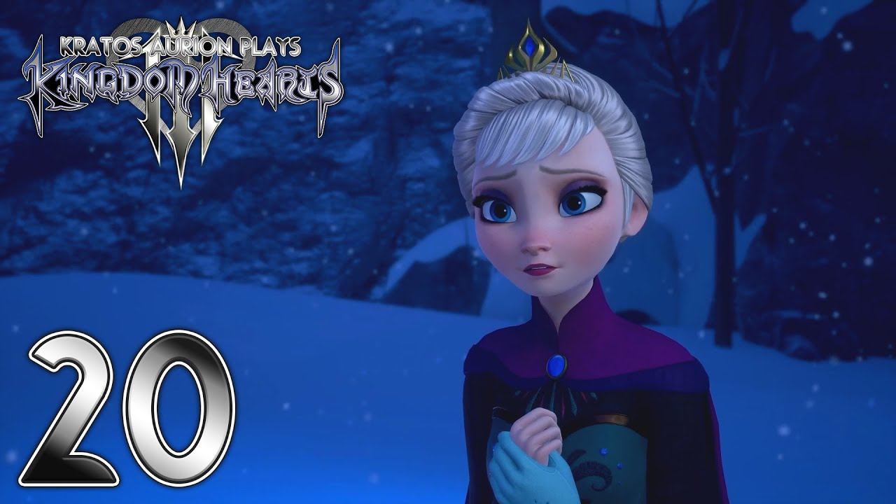 Kingdom Hearts 3 with Kratos Part 20: Frozen World!
