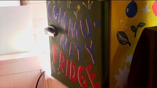 2nd free community fridge set up at Charlottesville store