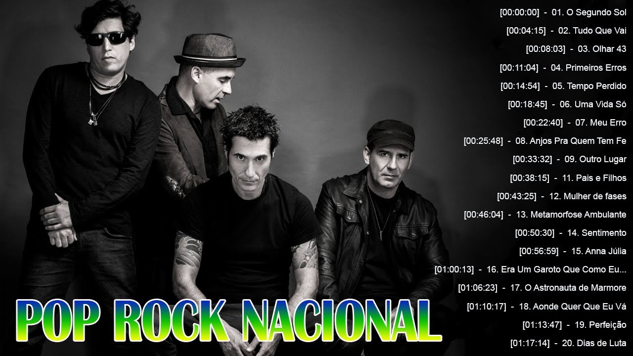 Pop Rock Nacional - As Melhores de Rock Nacionais de Todos os Tempos ...