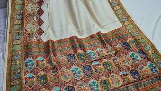 GAJJI SOFT position pashmina SAREE, RS 3500/- ,collection BOOK NOW WHATSAPP ☎️ 9673787937 screenshot 4