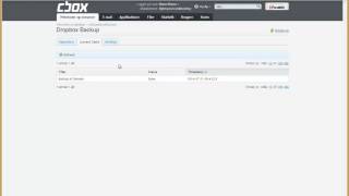 Dropbox Backup Plesk 12