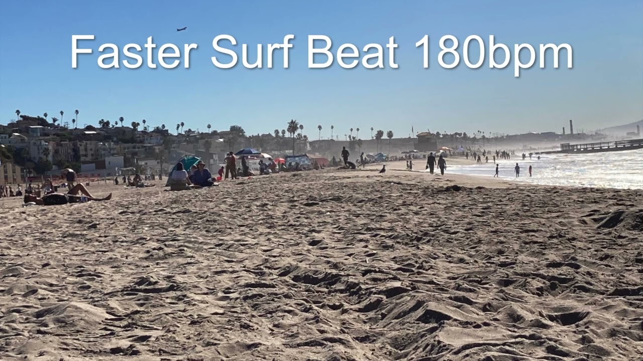 Faster Surf Beat 180bpm