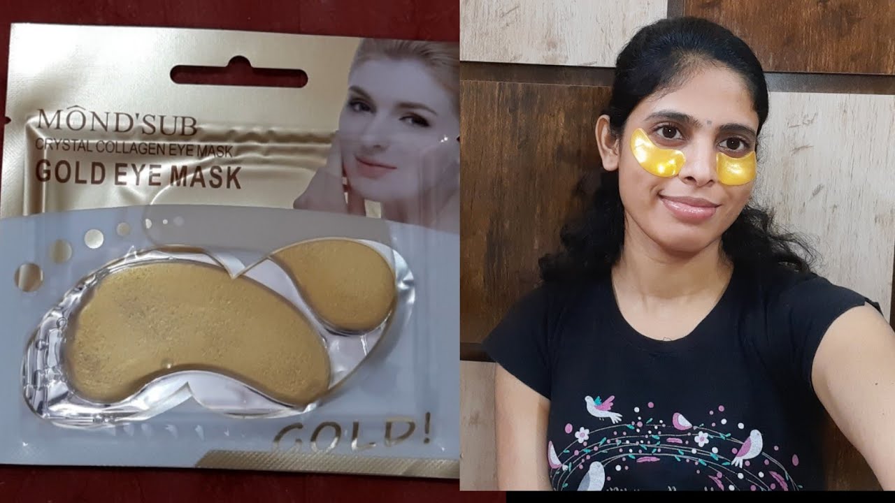 MOND'SUB Collagen Gold Eye Mask Review | FlipLifestyle