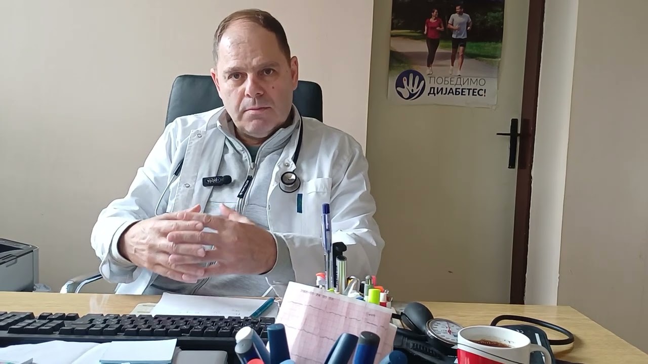 Dijabetes i prevencija - Dr Dejan Ristić, specijalista interne  medicine Doma zdravlja Sokobanja