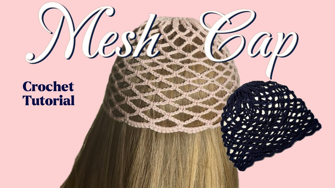 Crochet a Mesh Cap With Me 🫶🏼 | Easy & quick Tutorial 