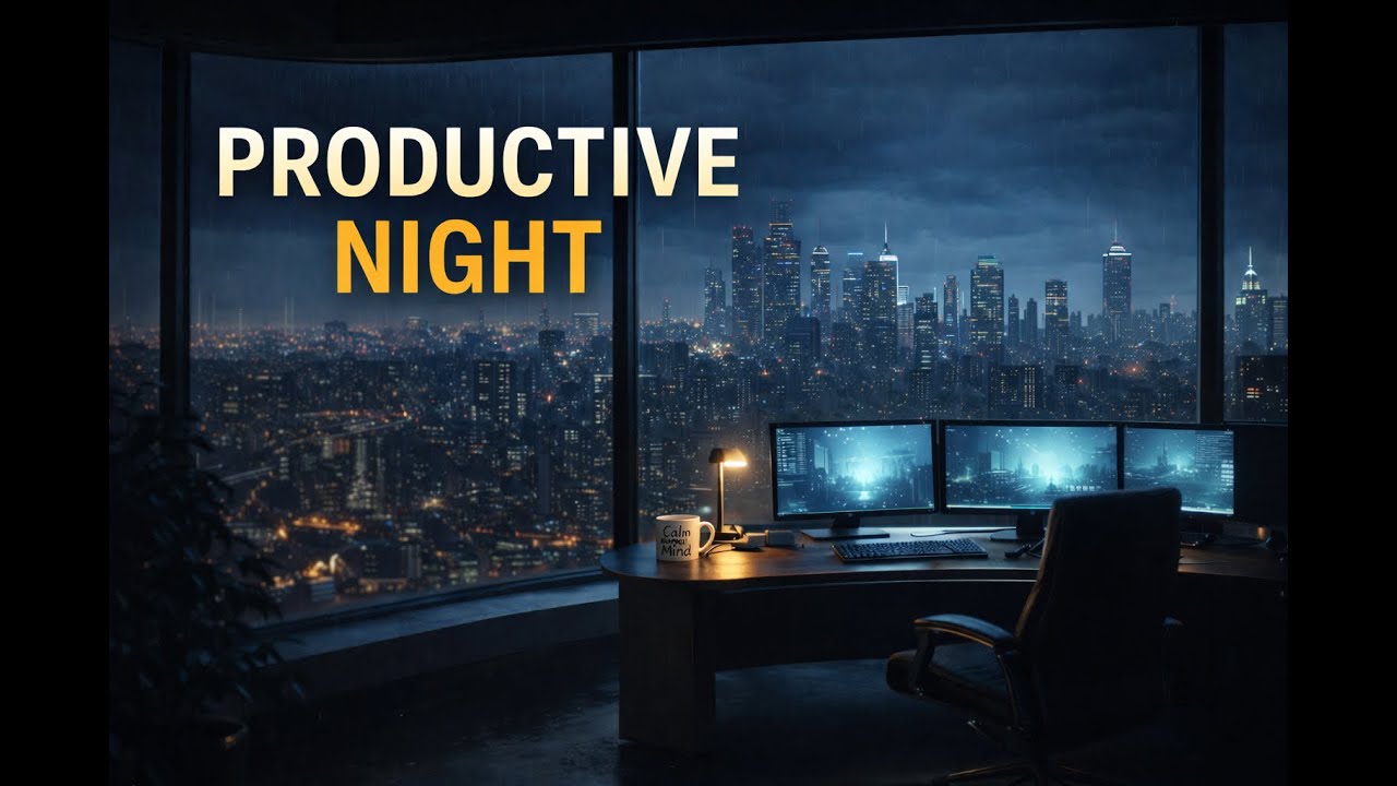 Fast Focus Lofi — Deep Work & Productivity Music (No Vocals)