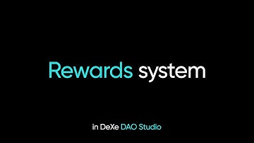 Rewards system in DeXe DAO Studio