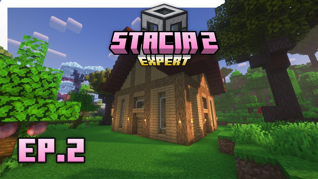 Getting Things Done | Stacia 2 Expert Modded Minecraft Ep.2 - YouTube