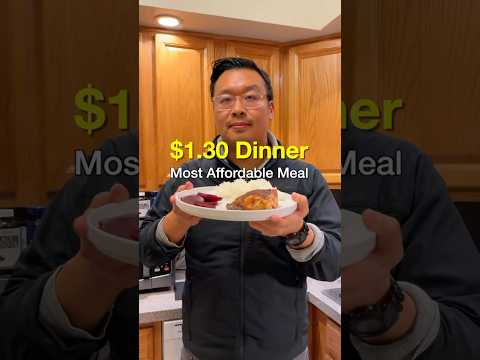 How I make a 1.30 dinner meal