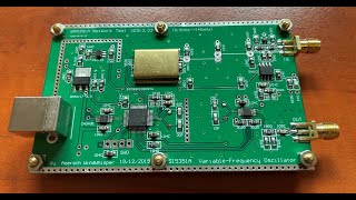 #163 Si5351A Azeroth WindWhisper 0.5 - 140 MHz Spectrum Analyzer with TG
