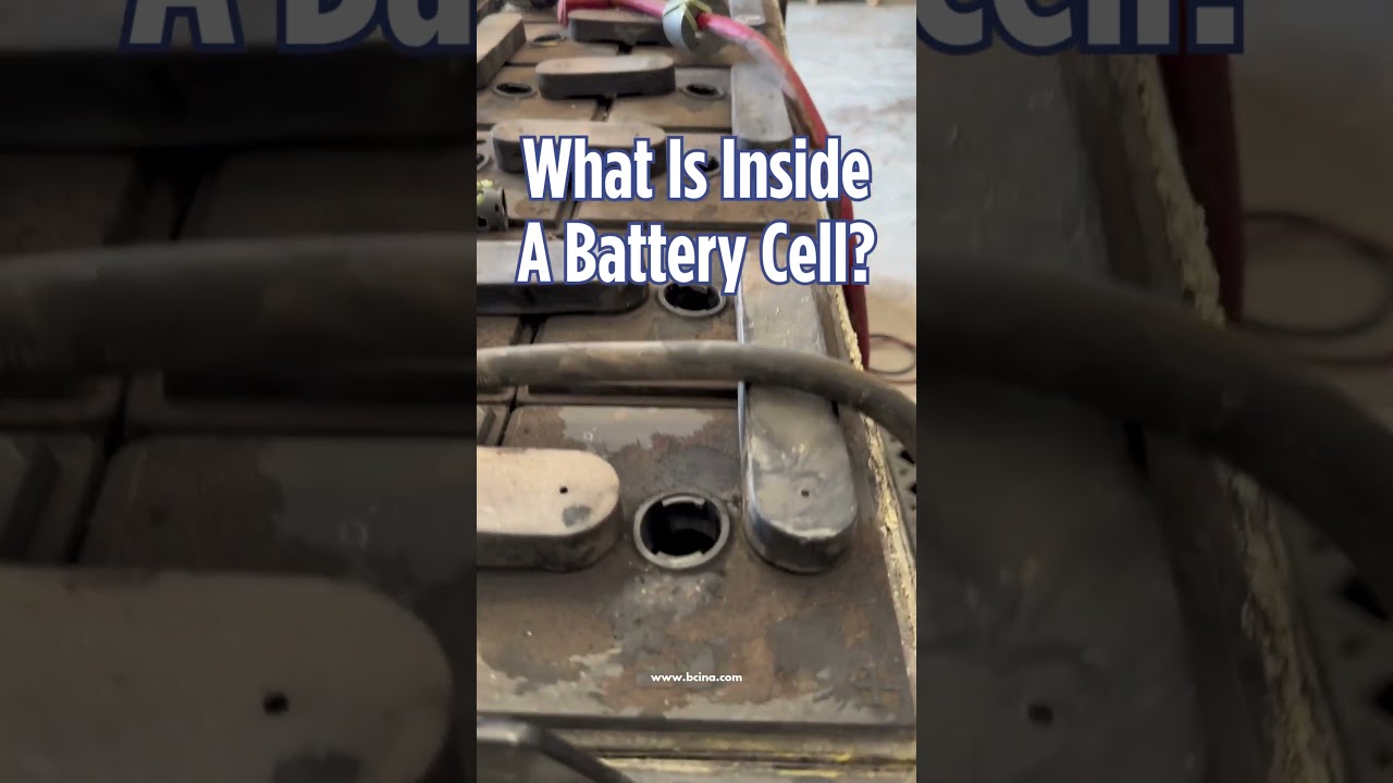 What’s really inside a battery cell? 👀👇