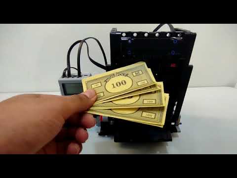 LEGO mindstorms EV3 (Money saving machine) ليغو/ آلة حفظ النقود