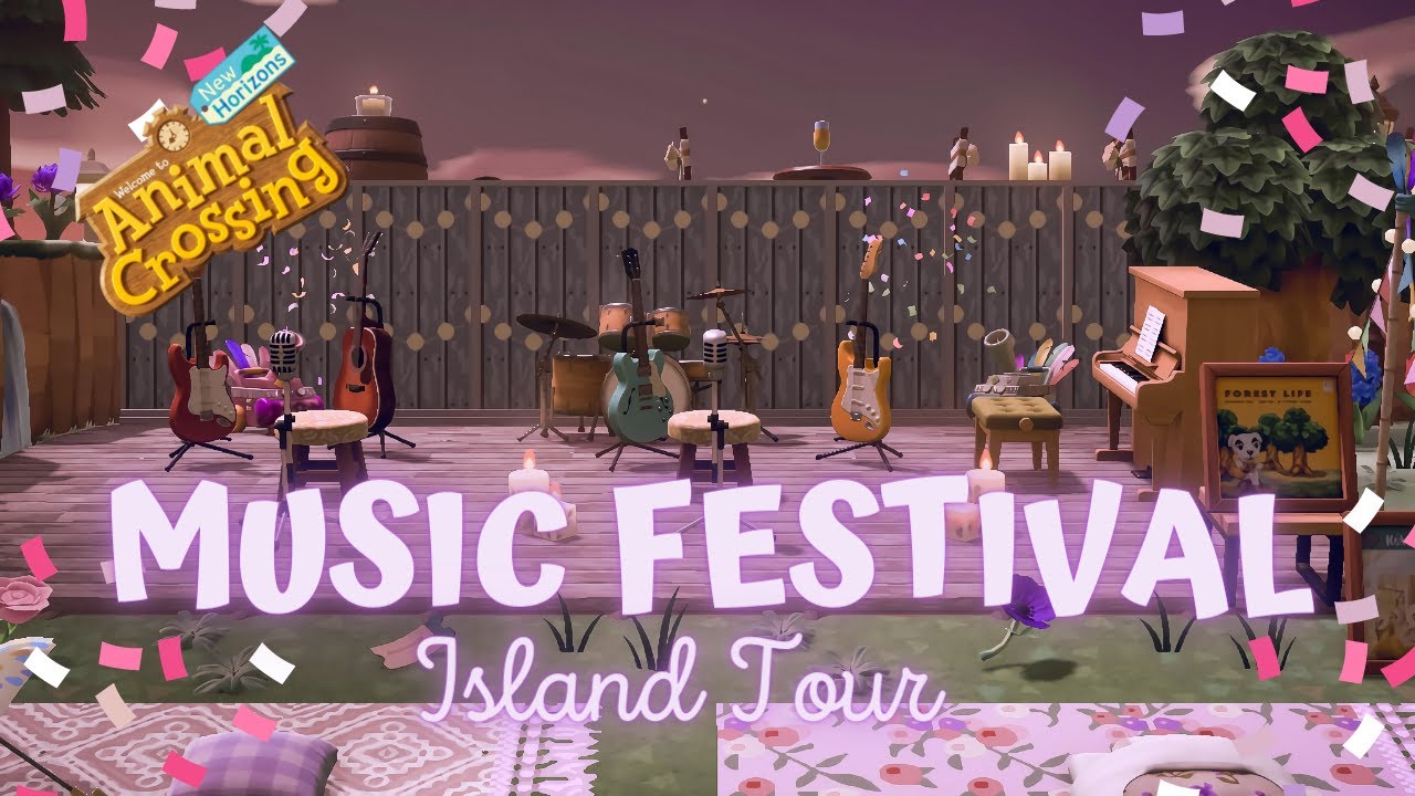 Music Festival Themed Island Tour! The Island of Isla Luna // Animal