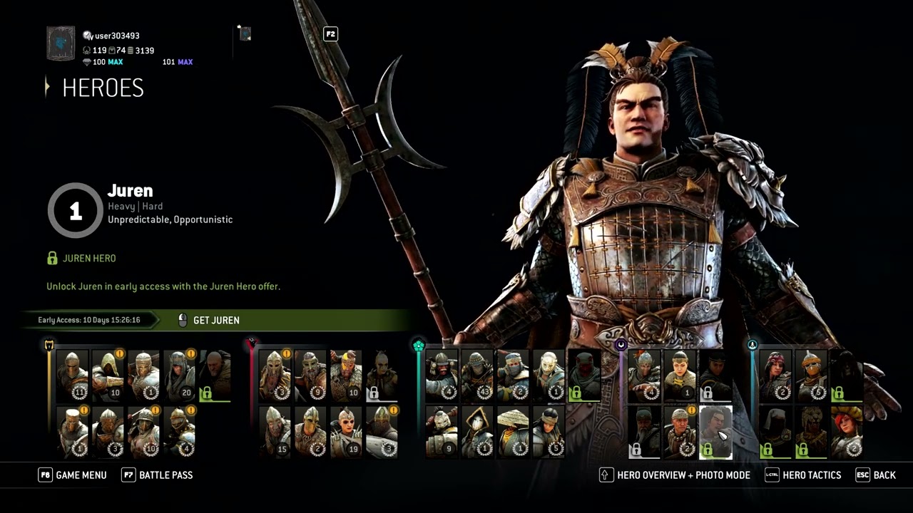 How To UNLOCK JUREN In For Honor! (JUREN UPDATE) - Easy Guide