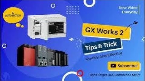 CALL (SUBROUTINE)FEND (FIRST END) AND SRET in GX WORKS2 Programming Software #MITSUBISHI #PLC