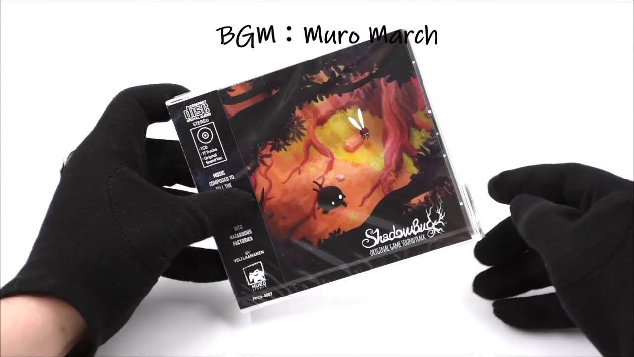 Shadow Bug Deluxe Soundtrack CD Unboxing シャドー・バグ デラックス