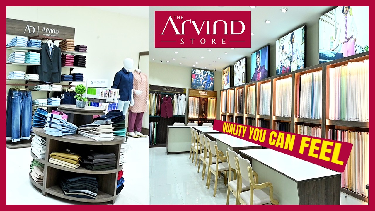 Premium Shopping Experience at the New Arvind Store | Fabric Quality You Can Feel