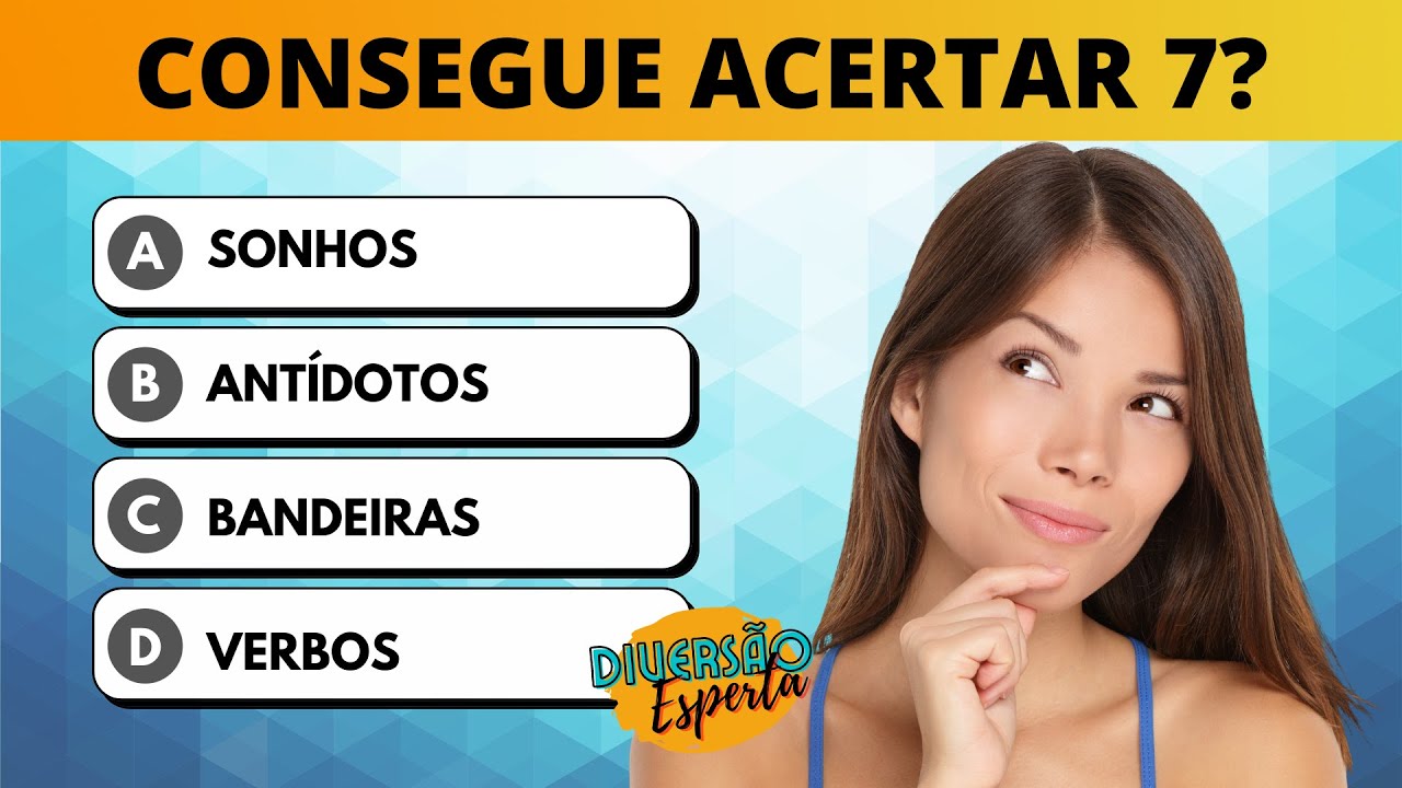 Visão  Quiz VISÃO Se7e: 10 perguntas para testar a sua cultura geral