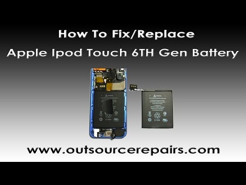 How To Fix Replace Apple Ipod Touch 6TH Gen Battery