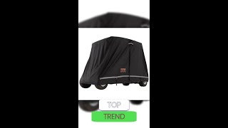 4 Passenger Golf Cart Cover, 600D Polyester Full Cover, Universal Fits for Most Brand Club Car Co...