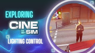 4. Setting the Scene in CineSim: Environment & Lighting Controls