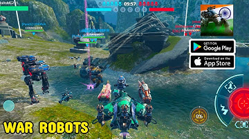 War Robots Samjok Dux & Eifel Titan Gameplay Max Graphics Giveaway Soon 
