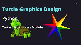 Information Beautiful Star 🌟 using Turtle Graphics Design Python  #coding #python #design News
