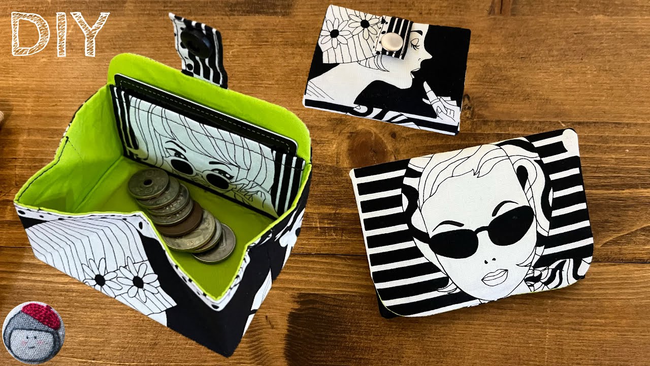 Как сделать монетницу, в которой можно хранить карты