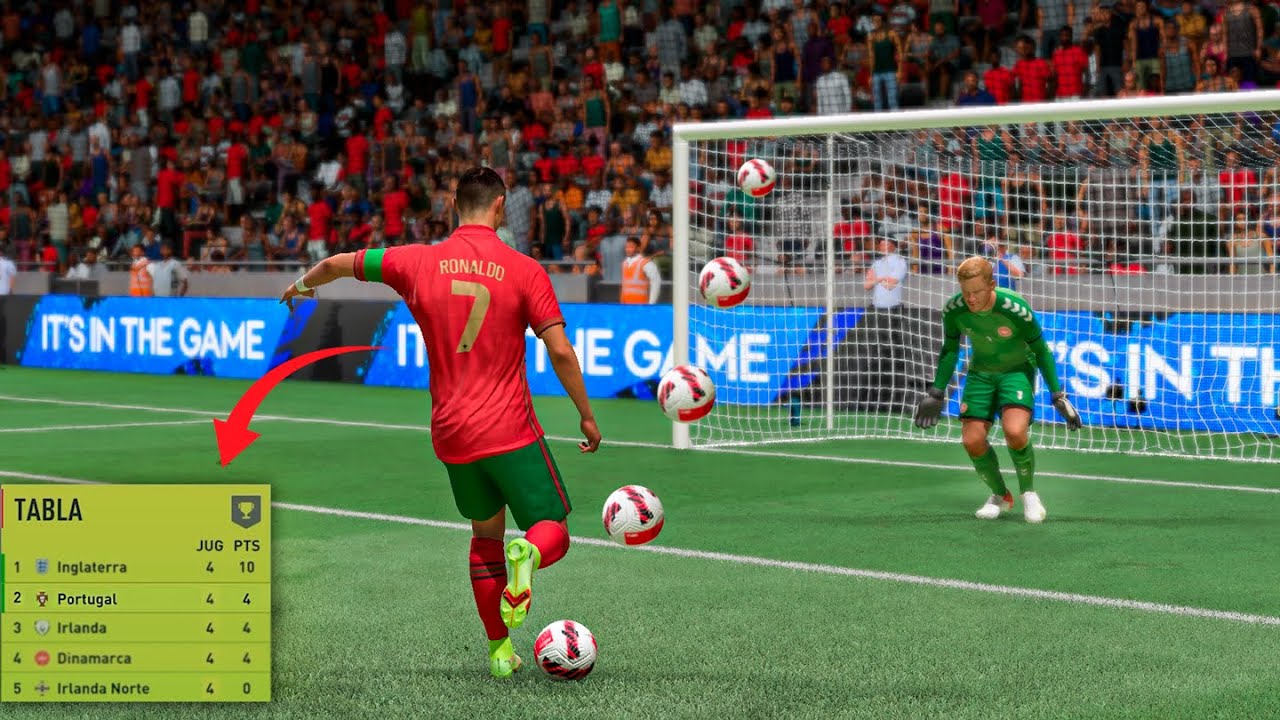CRISTIANO RONALDO nos CLASIFICA al MUNDIAL | MODO CARRERA FIFA 22