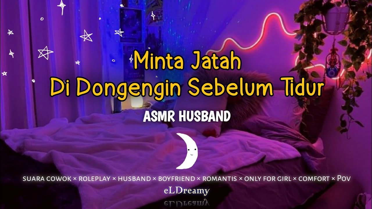 ASMR HUSBAND | Tidur Bareng, Dongeng Sebelum Tidur | suara cowok | roleplay | bahasa indonesia